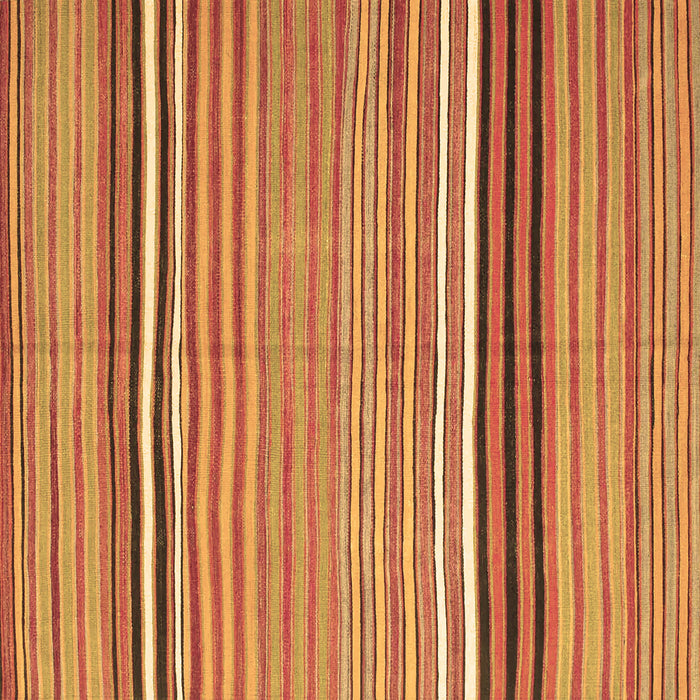 Square Machine Washable Oriental Brown Traditional Rug, wshcon864brn