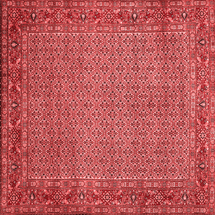 Machine Washable Abstract Red Contemporary Rug, wshcon865red