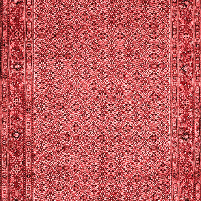 Machine Washable Abstract Red Contemporary Rug, wshcon865red