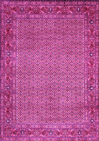 Abstract Pink Contemporary Rug, con865pnk