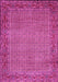 Abstract Pink Contemporary Rug, con865pnk