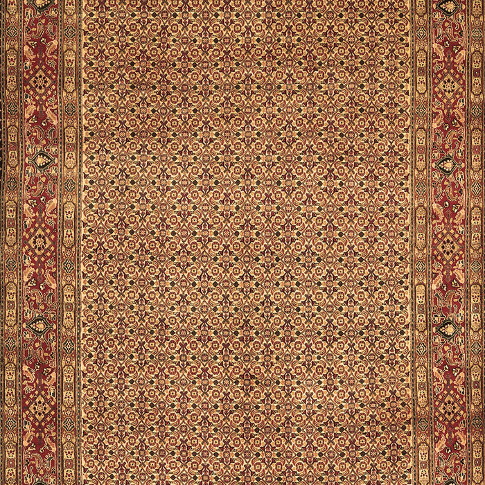 Abstract Brown Contemporary Rug, con865brn