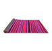 Sideview of Oriental Pink Traditional Rug, con866pnk