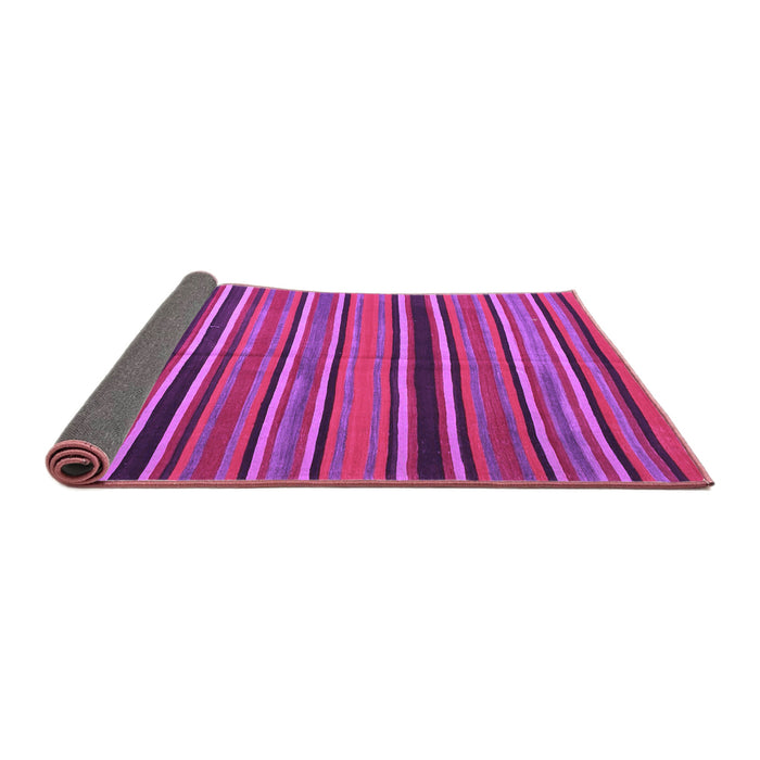 Sideview of Oriental Purple Traditional Rug, con866pur