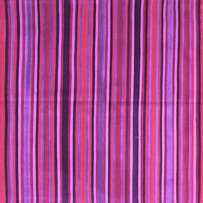 Square Oriental Purple Traditional Rug, con866pur