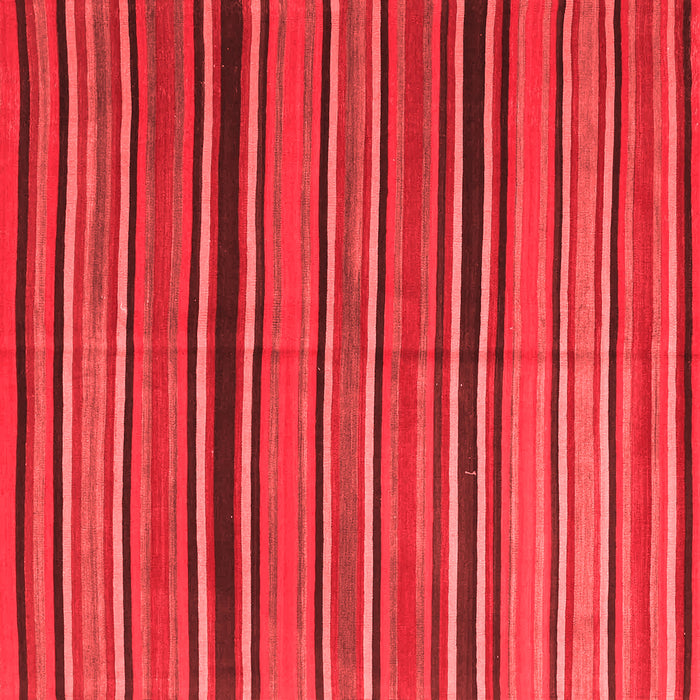 Machine Washable Oriental Red Traditional Rug, wshcon866red