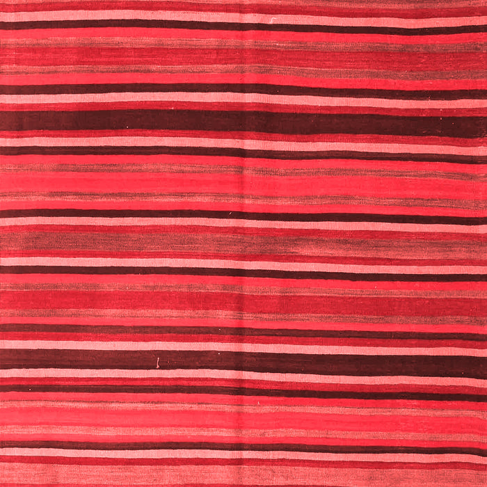 Machine Washable Oriental Red Traditional Rug, wshcon866red