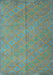 Abstract Light Blue Contemporary Rug, con868lblu