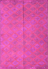 Abstract Pink Contemporary Rug, con868pnk