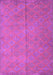 Abstract Purple Contemporary Rug, con868pur