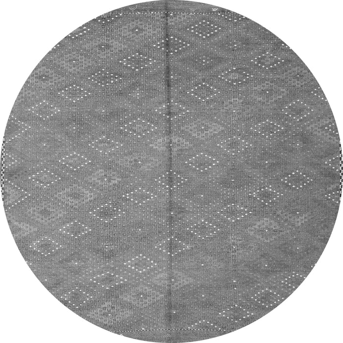 Machine Washable Abstract Gray Contemporary Rug, wshcon868gry