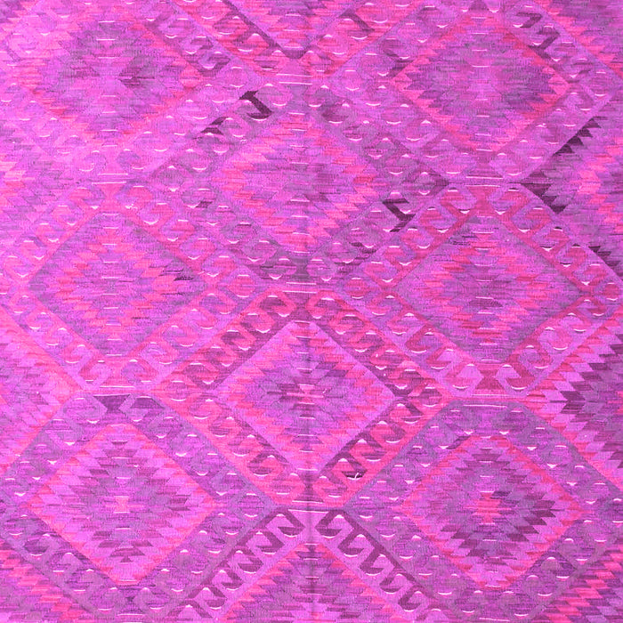 Machine Washable Southwestern Pink Country Rug, wshcon869pnk
