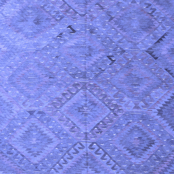Southwestern Blue Country Rug, con869blu