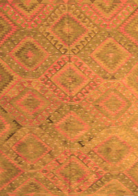 Southwestern Orange Country Rug, con869org