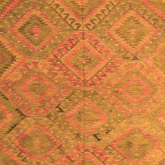 Southwestern Orange Country Rug, con869org