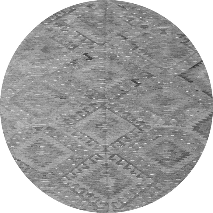 Machine Washable Southwestern Gray Country Rug, wshcon869gry