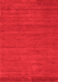 Abstract Red Contemporary Rug, con86red