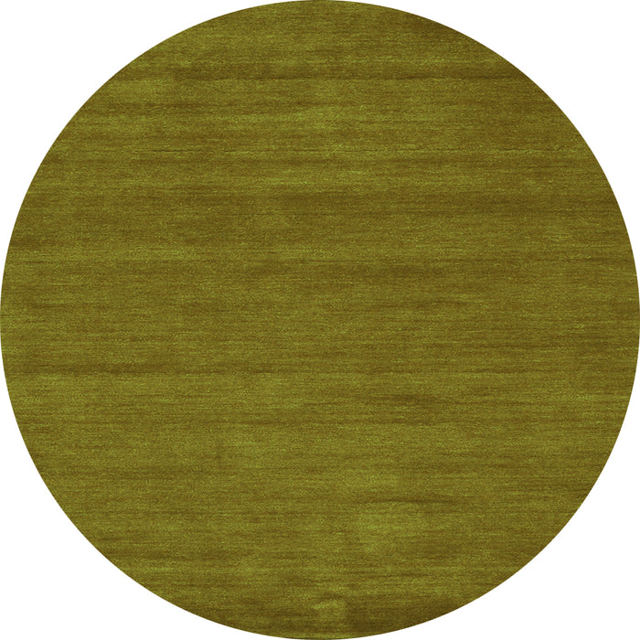 Square Abstract Green Contemporary Rug, con86grn