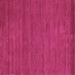 Square Machine Washable Abstract Purple Contemporary Area Rugs, wshcon86pur