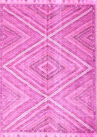 Abstract Pink Contemporary Rug, con870pnk