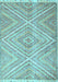 Machine Washable Abstract Light Blue Contemporary Rug, wshcon870lblu