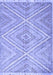 Abstract Blue Contemporary Rug, con870blu