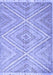 Machine Washable Abstract Blue Contemporary Rug, wshcon870blu