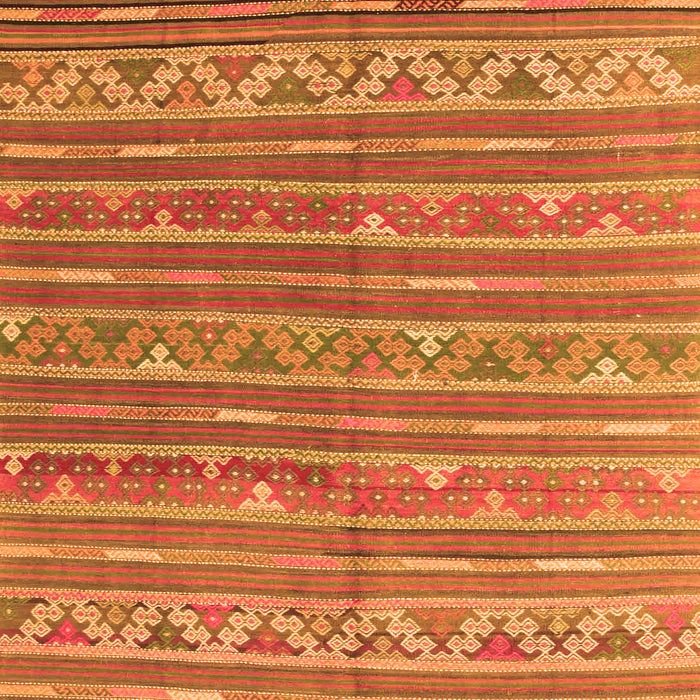 Southwestern Orange Country Rug, con871org