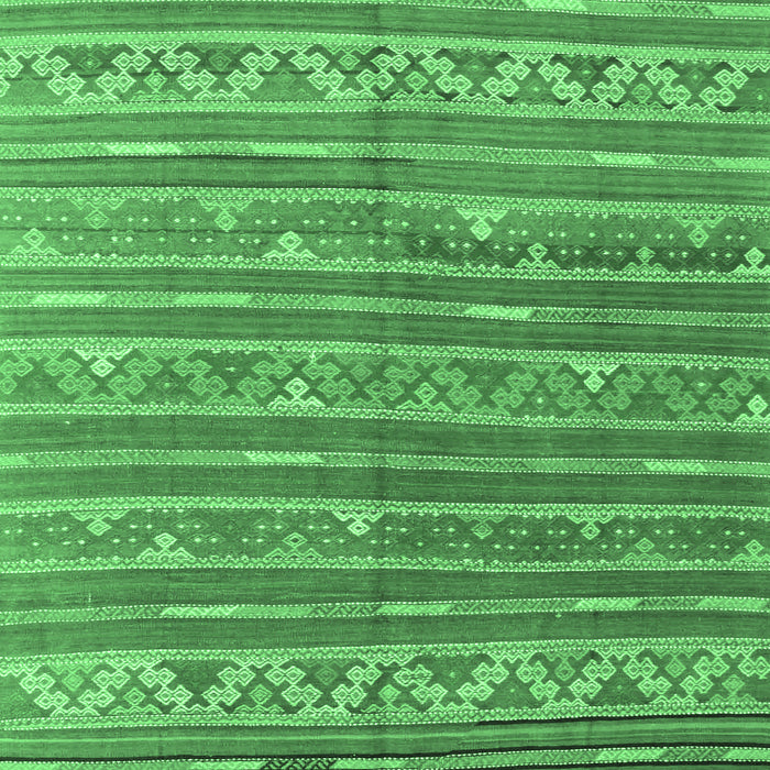 Southwestern Emerald Green Country Rug, con871emgrn