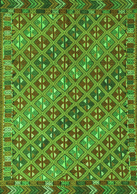 Oriental Green Traditional Rug, con872grn