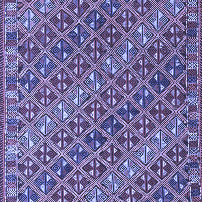 Oriental Blue Traditional Rug, con872blu