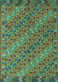 Oriental Turquoise Traditional Rug, con872turq