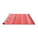 Country Red Washable Rugs