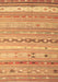 Machine Washable Southwestern Brown Country Rug, wshcon873brn