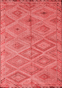 Southwestern Red Country Rug, con874red