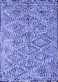 Southwestern Blue Country Rug, con874blu