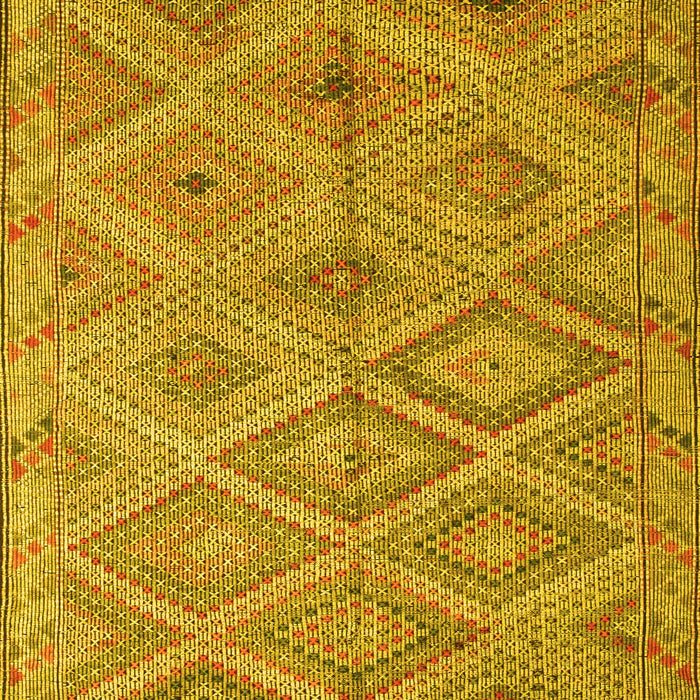 Southwestern Yellow Country Rug, con874yw