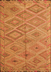 Southwestern Orange Country Rug, con874org