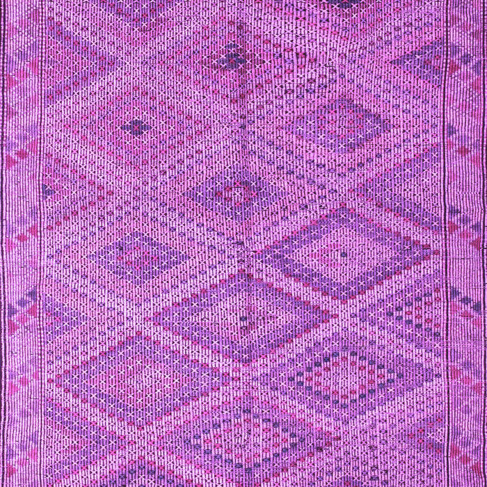 Machine Washable Southwestern Purple Country Area Rugs, wshcon874pur