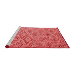 Country Red Washable Rugs