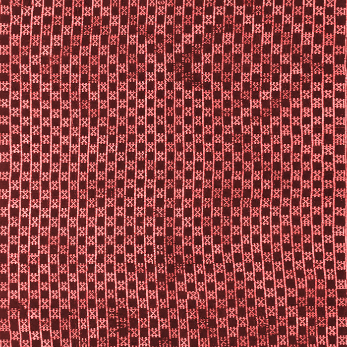 Machine Washable Abstract Red Contemporary Rug, wshcon875red