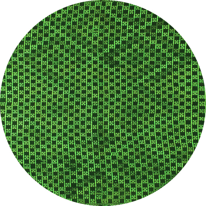 Machine Washable Abstract Green Contemporary Area Rugs, wshcon875grn