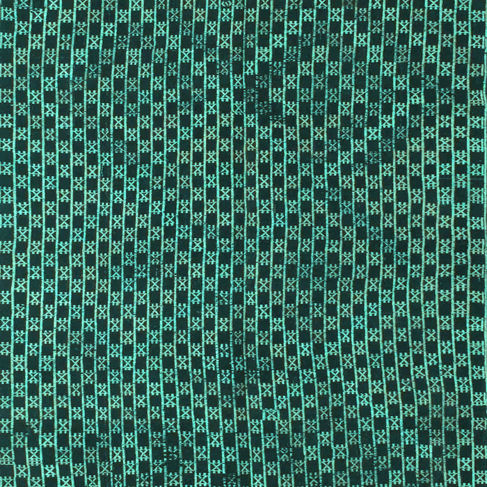 Abstract Turquoise Contemporary Rug, con875turq