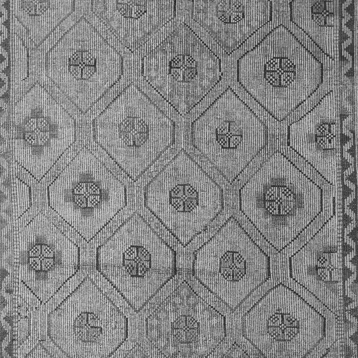 Southwestern Gray Country Rug, con876gry