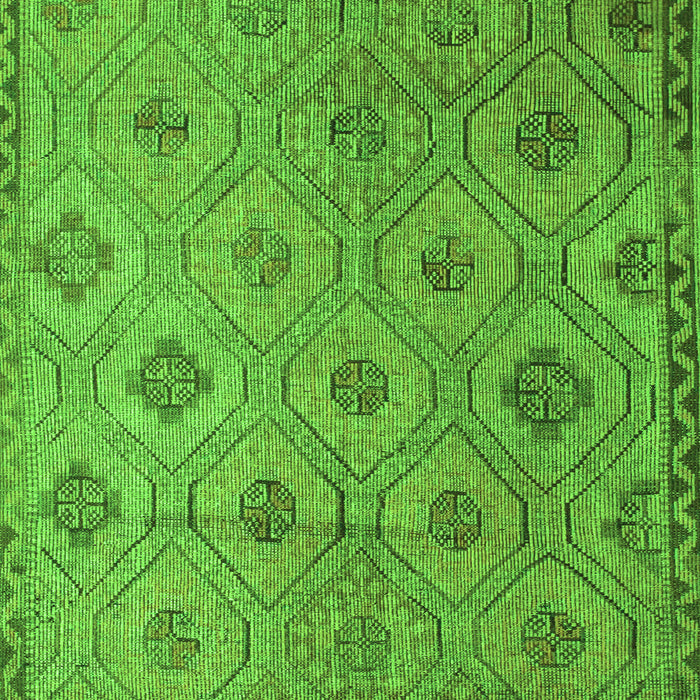 Southwestern Green Country Rug, con876grn