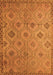 Southwestern Orange Country Rug, con876org