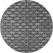 Machine Washable Abstract Gray Contemporary Rug, wshcon877gry
