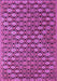 Machine Washable Abstract Purple Contemporary Area Rugs, wshcon877pur