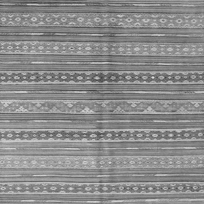 Serging Thickness of Abstract Gray Contemporary Rug, con878gry