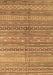 Abstract Brown Contemporary Rug, con878brn